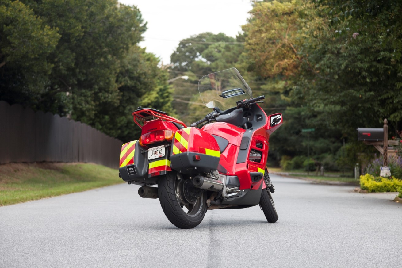 1996 Honda st1100 rear view