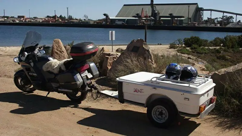 Bike And Trailer Port Pirie Fishing trip 15th September 2011