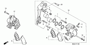 Brake Caliper Front