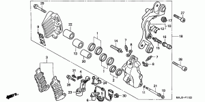 Brake Caliper Front Left