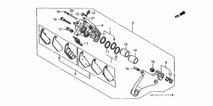 Brake Caliper Rear