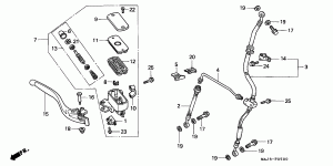 Brake Master Cylinder Front