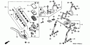 Brake Master Cylinder Front