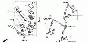 Brake Master Cylinder Front