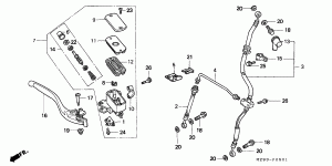 Brake Master Cylinder Front