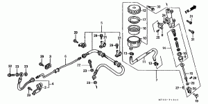 Brake Master Cylinder Rear