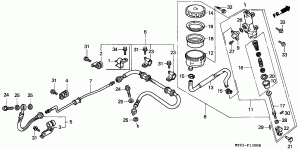 Brake Master Cylinder Rear