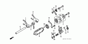 Gearshift Drum