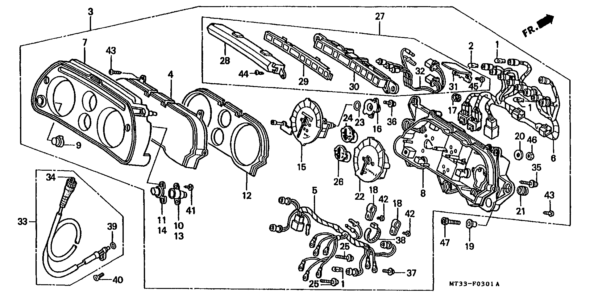 Parts fiche Instruments ST1100