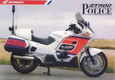 Honda ST1100 Police Spec Brochure Honda ST1100 Police Spec Brochure